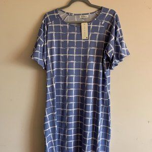 Periwinkle Pattern Dress